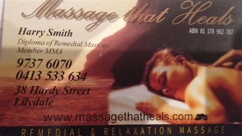 Erotic massage Lilydale